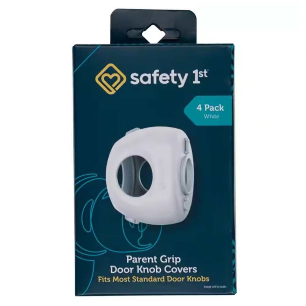 Safety 1st White Door Knob Covers - 4 Pack
